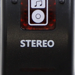 Load image into Gallery viewer, Moose Offroad Rocker Switch - Stereo - Red STR-PWR-R - Main Product View