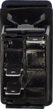 Load image into Gallery viewer, Moose Offroad Rocker Switch - Stereo - Red STR-PWR-R - Back View