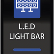 Load image into Gallery viewer, Moose Offroad Rocker Switch - Stereo STR-PWR - Detail View