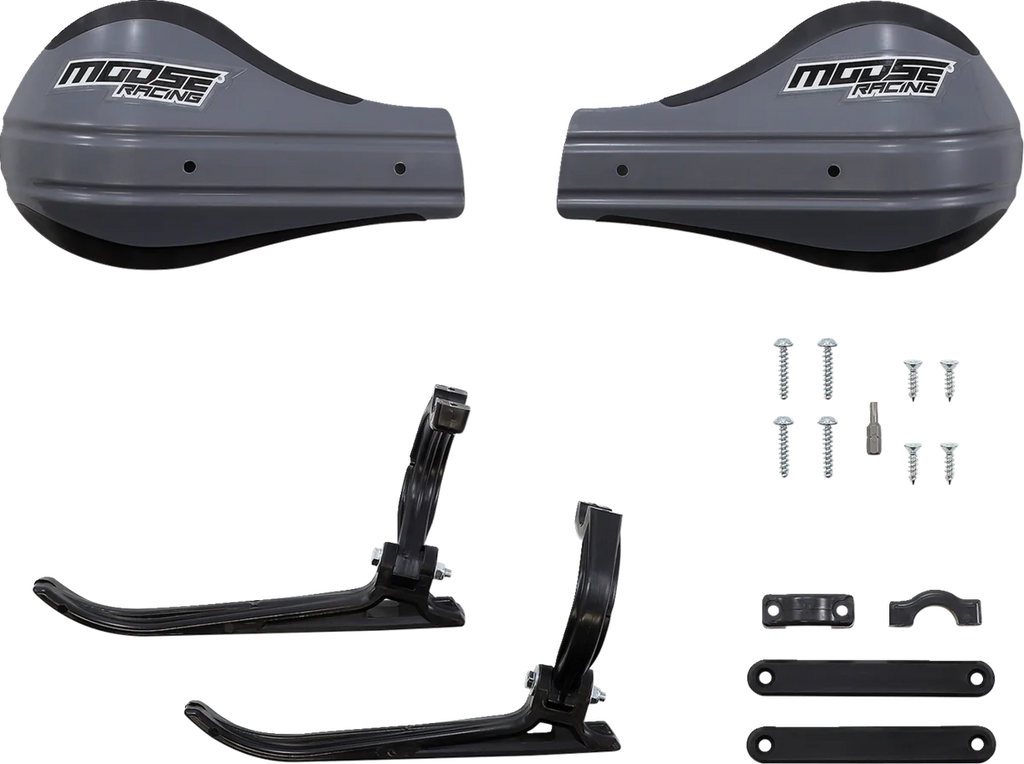 Moose Offroad Roost 2 Handguards - Gray 53-227 - Main Product View