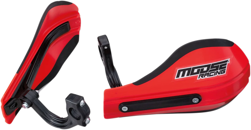 Moose Offroad Roost 2 Handguards - Red 53-226 - Main Product View