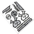 Load image into Gallery viewer, Moose Offroad S2 Decal - Moose Racing - Black/Silver 4320-2205 - Main Product View