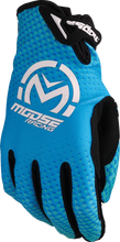 Load image into Gallery viewer, Moose Offroad SX1™ Gloves - Blue - Large 3330-8056 - Main Product View