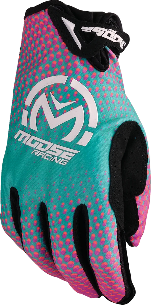 Moose Offroad SX1™ Gloves - Pink/Purple/Teal - XL 3330-8075 - Main Product View