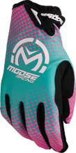 Load image into Gallery viewer, Moose Offroad SX1™ Gloves - Pink/Purple/Teal - XL 3330-8075 - Main Product View