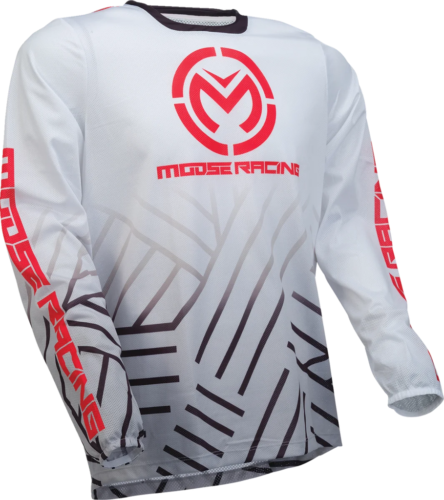 Moose Offroad Sahara Jersey - Black/White - Large 29107950 - Main Product View