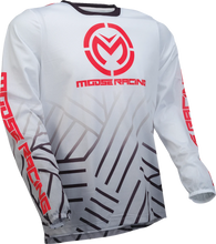 Load image into Gallery viewer, Moose Offroad Sahara Jersey - Black/White - Large 29107950 - Main Product View