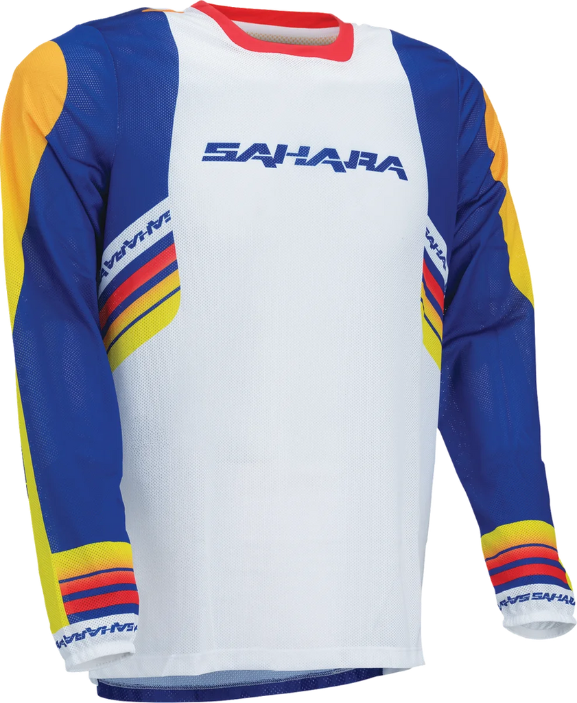 Moose Offroad Sahara Jersey - Blue/Orange - Large 2910-8782 - Main Product View