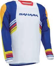 Load image into Gallery viewer, Moose Offroad Sahara Jersey - Blue/Orange - Large 2910-8782 - Main Product View
