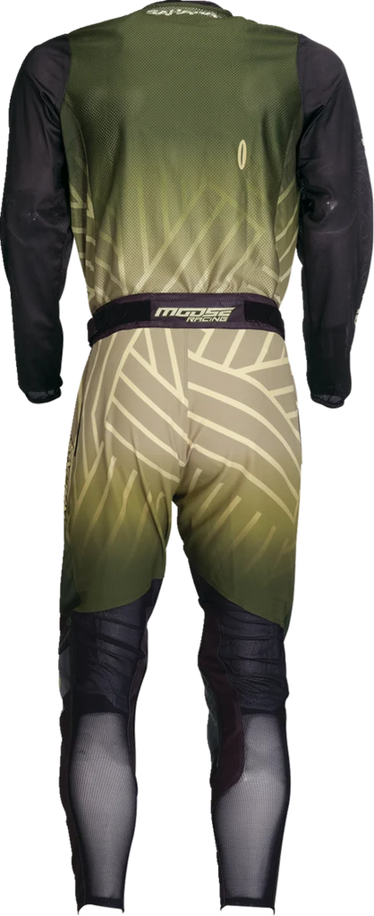 Moose Offroad Sahara Jersey - Green/Black - XL 29107945 - Back View