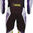 Load image into Gallery viewer, Moose Offroad Sahara Jersey - Purple/Hi-Viz - Large 2910-8348 - Back View
