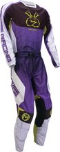 Load image into Gallery viewer, Moose Offroad Sahara Jersey - Purple/Hi-Viz - Medium 2910-8347 - Side View