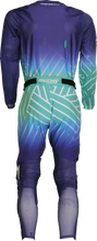 Load image into Gallery viewer, Moose Offroad Sahara Jersey - Purple/Turquoise - Medium 2910-7924 - Back View