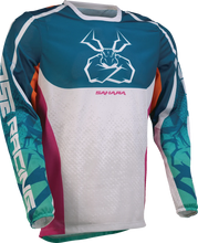 Load image into Gallery viewer, Moose Offroad Sahara Jersey - Teal/Orange/Pink - Small 2910-8339 - Main Product View