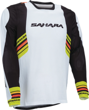 Load image into Gallery viewer, Moose Offroad Sahara Jersey - White/Black - Large 2910-8775 - Main Product View