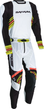 Load image into Gallery viewer, Moose Offroad Sahara Jersey - White/Black - Large 2910-8775 - Side View