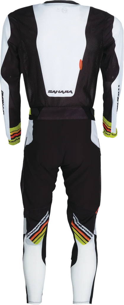 Moose Offroad Sahara Jersey - White/Black - XL 2910-8776 - Back View