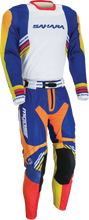 Load image into Gallery viewer, Moose Offroad Sahara Pants - Blue/Orange - US 30 2901-12905 - Side View