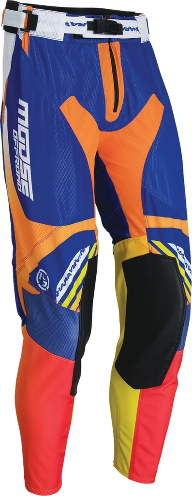 Moose Offroad Sahara Pants - Blue/Orange - US 32 2901-12906 - Main Product View