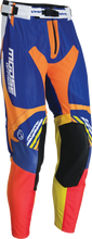Load image into Gallery viewer, Moose Offroad Sahara Pants - Blue/Orange - US 32 2901-12906 - Main Product View