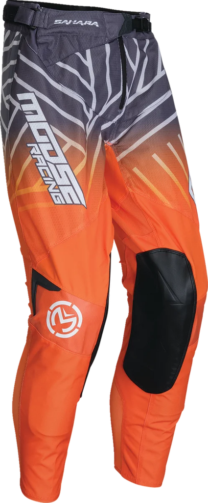 Moose Offroad Sahara Pants - Gray/Orange - 30 2901-11445 - Main Product View