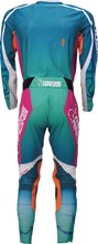 Load image into Gallery viewer, Moose Offroad Sahara Pants - Teal/Orange/Pink - US 38 2901-12077 - Side View