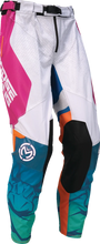 Load image into Gallery viewer, Moose Offroad Sahara Pants - Teal/Orange/Pink - US 42 2901-12079 - Main Product View