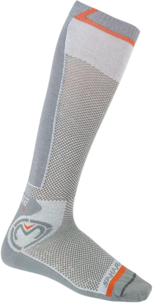 Moose Offroad Sahara Socks - Red/White/Blue - Small/Medium 3431-0601 - Side View