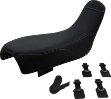 Load image into Gallery viewer, Moose Offroad Seat - Adventure - Black 0810-H027 fits Honda XR650L - Back View