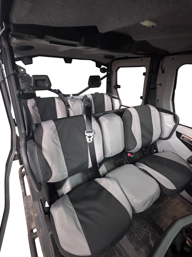 Moose Offroad Seat Cover - Black - DEFLTDMAXBS-11 fits Defender LTD MAX / XT-P - Side View