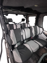 Load image into Gallery viewer, Moose Offroad Seat Cover - Black - DEFLTDMAXBS-11 fits Defender LTD MAX / XT-P - Side View