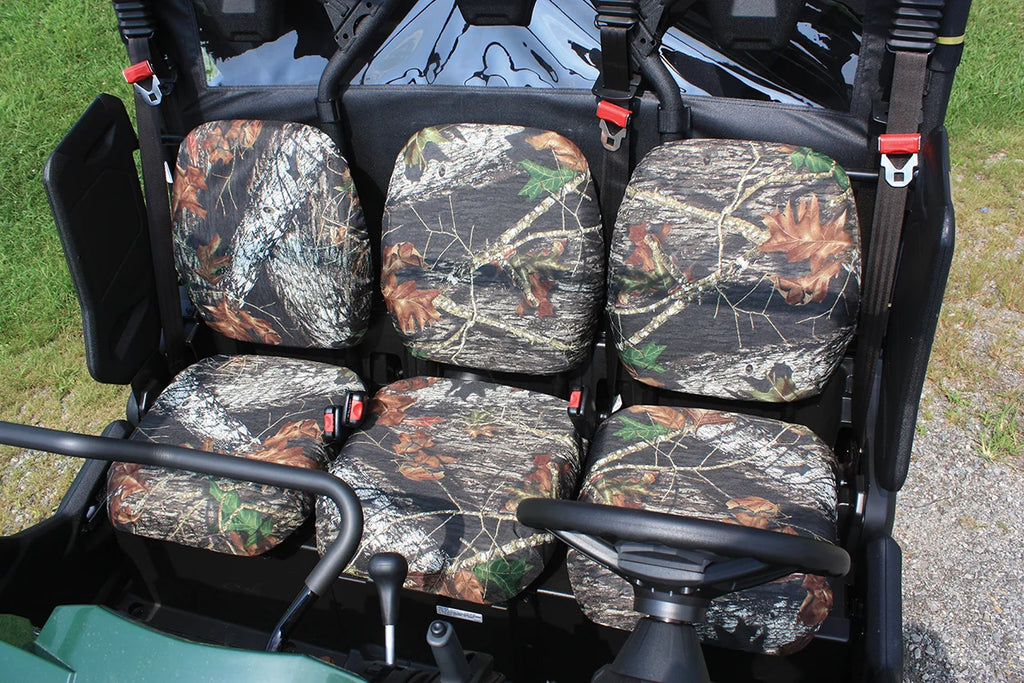 Moose Offroad Seat Cover - Mossy Oak - YVBS-155 fits Viking - Side View