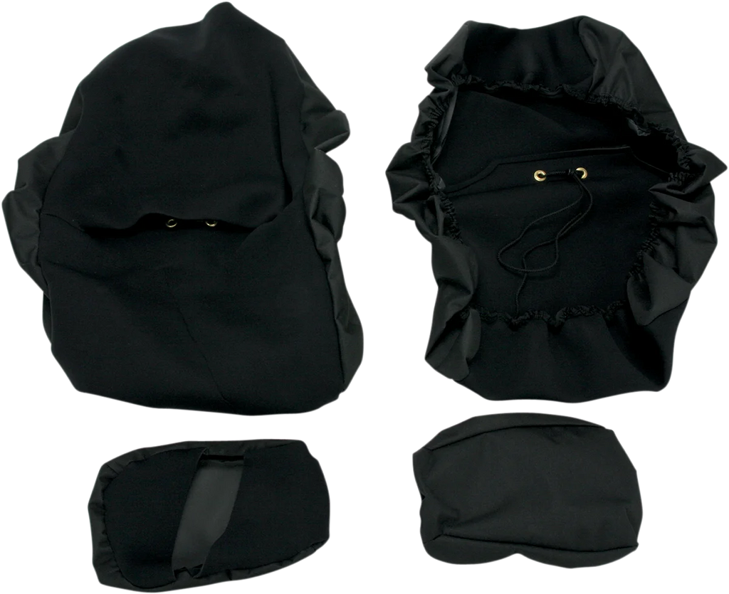 Moose Offroad Seat Cover - Neoprene - Black - YRNBS-11 fits RHINO - Main Product View