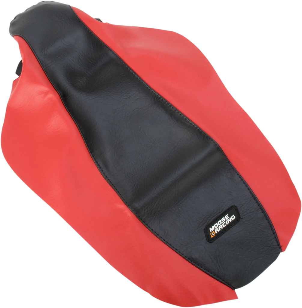 Moose Offroad Seat Cover - Red/Black - CRF8001-13 fits Honda - Main Product View