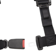 Load image into Gallery viewer, Moose Offroad Seat Harness - 4 Point - 2x2 - Black 100-4402-PU - Side View