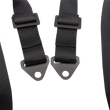 Load image into Gallery viewer, Moose Offroad Seat Harness - 4 Point - 2x2 - Black 100-4402-PU - Additional View 5