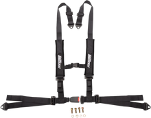 Load image into Gallery viewer, Moose Offroad Seat Harness - 4 Point - 2x2 - Red 100-4403-PU - Side View