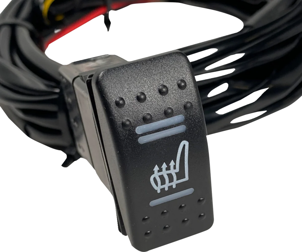 Moose Offroad Seat Heater - UTV 100-5181-PU - Back View