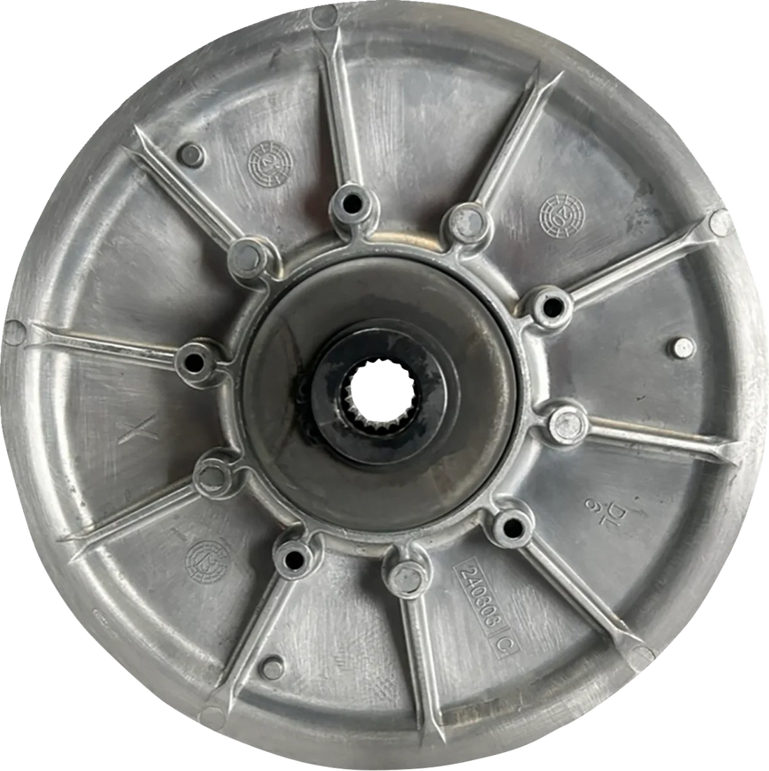 Moose Offroad Secondary Clutch - 100-4457-PU fits Polaris Ranger 800 / Sportsman 800 - Installation View