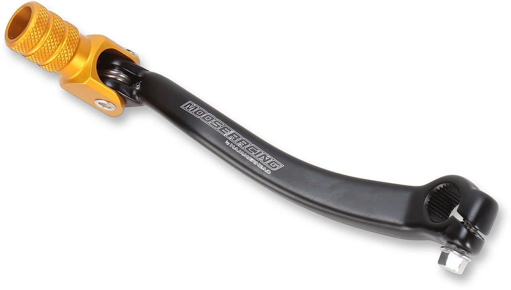 Moose Offroad Shift Lever - Gold - 81-0455-02-50 fits Suzuki - Side View