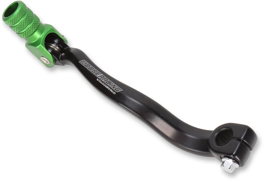 Moose Offroad Shift Lever - Green - 81-0342-02-30 fits Kawasaki - Side View
