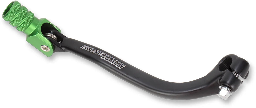 Moose Offroad Shift Lever - Green - 81-0345-02-30 fits Kawasaki - Back View