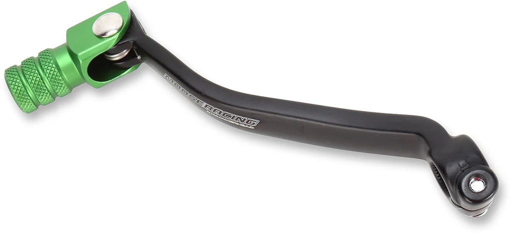 Moose Offroad Shift Lever - Green - 81-0346-02-30 fits Kawasaki - Back View