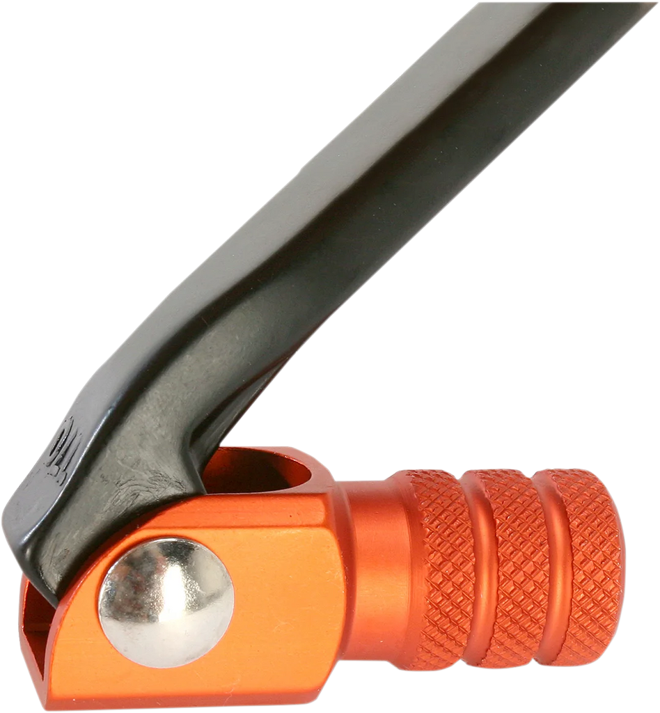 Moose Offroad Shift Lever - Orange - 81-0561-02-40 fits Ktm - Side View