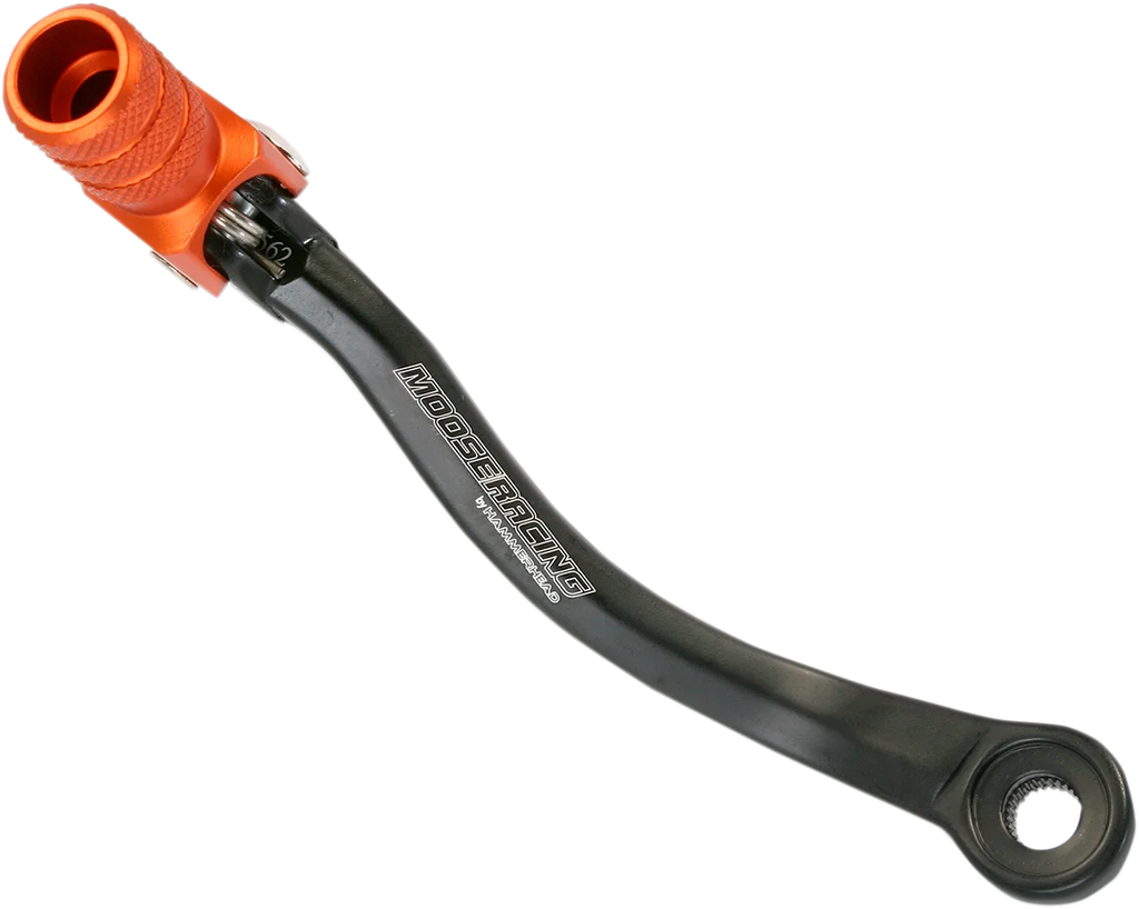 Moose Offroad Shift Lever - Orange - 81-0562-02-40 fits Ktm - Back View