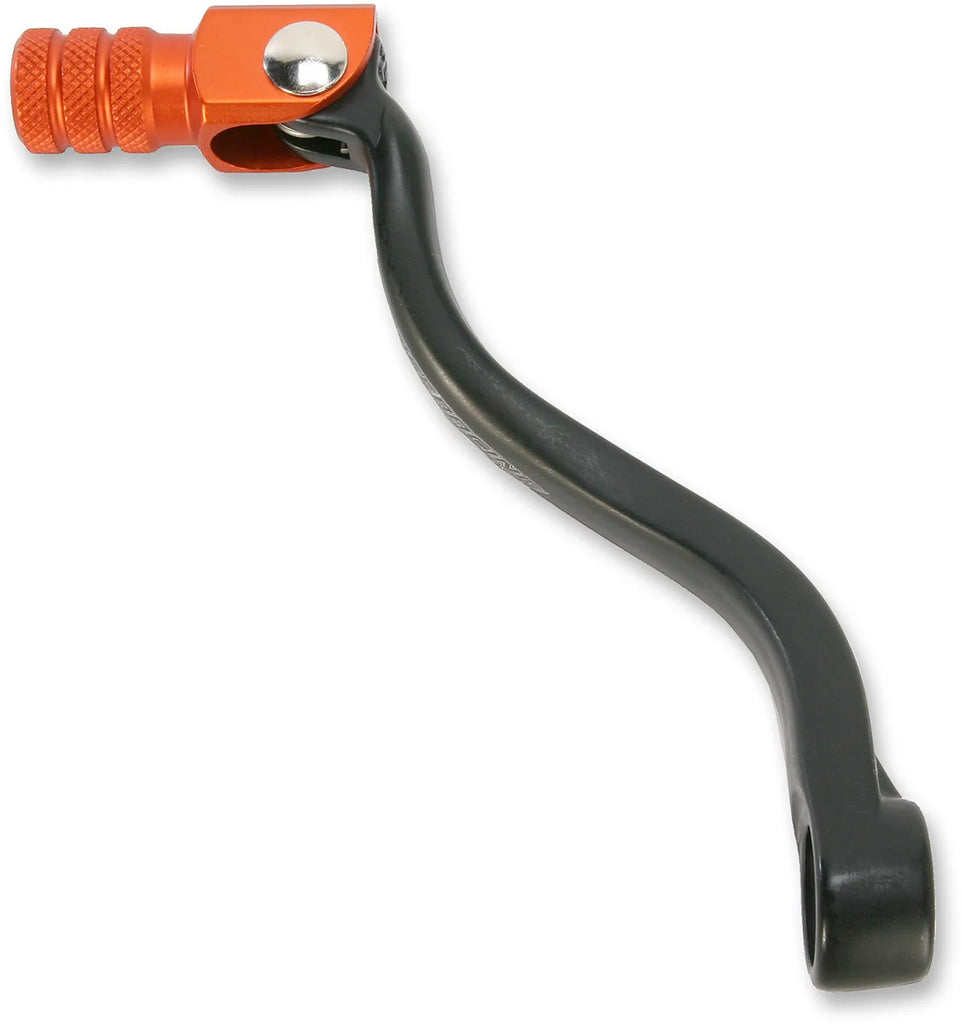 Moose Offroad Shift Lever - Orange - 81-0564-02-40 fits Ktm - Side View