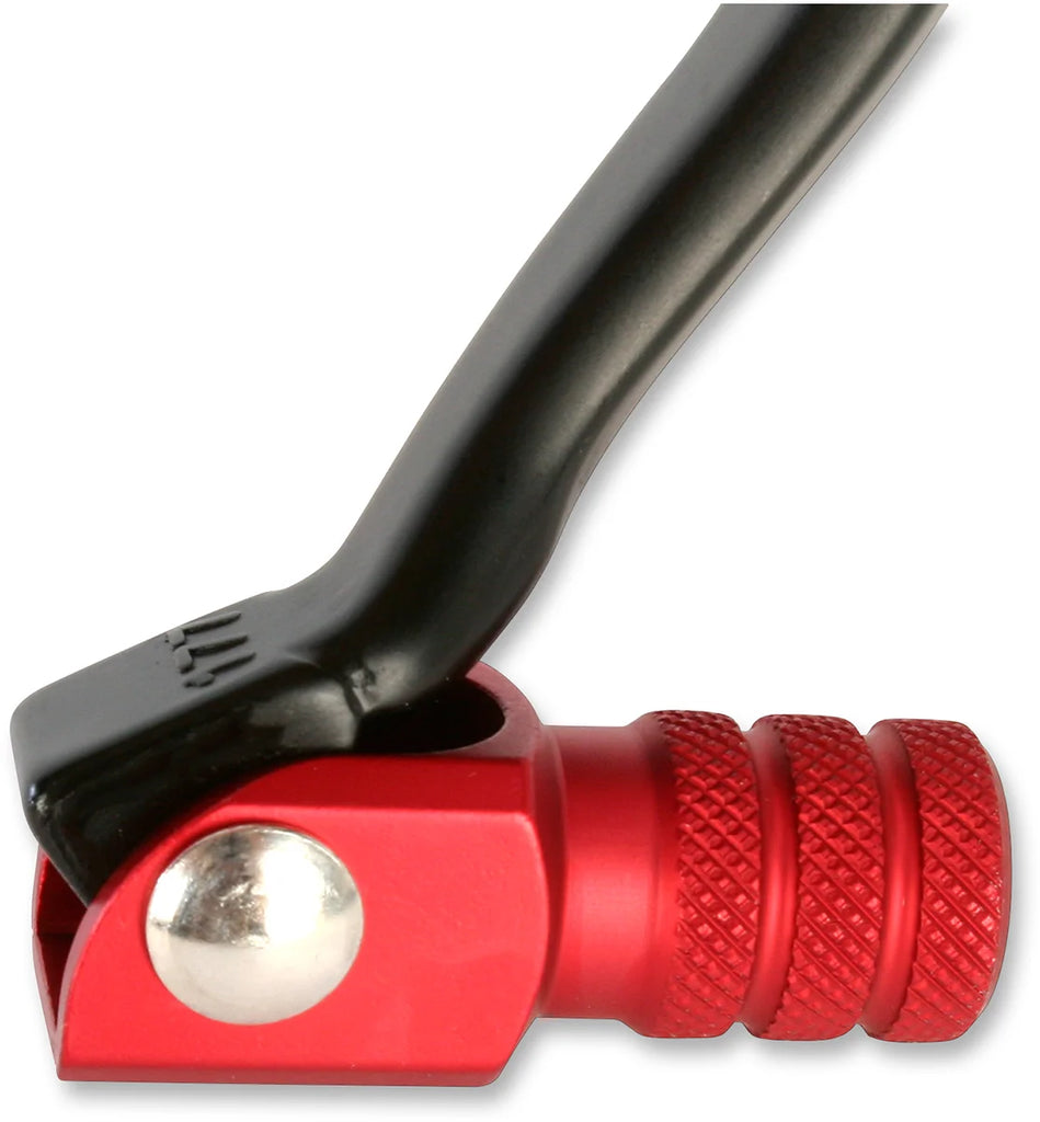 Moose Offroad Shift Lever - Red - 81-0102-02-10 fits Honda - Back View