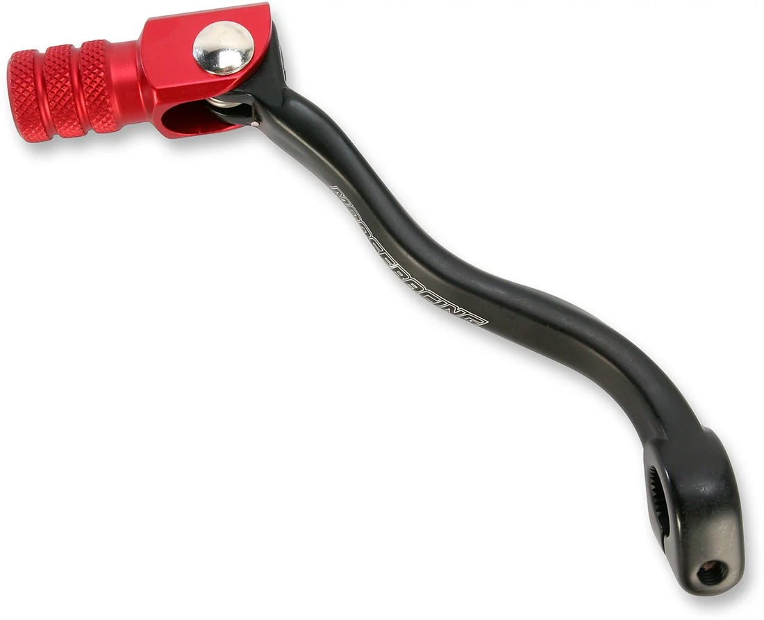 Moose Offroad Shift Lever - Red - 81-0106-02-10 fits Honda - Side View