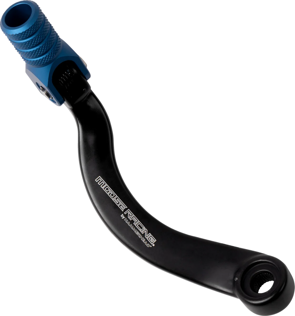 Moose Offroad Shifter Lever - Blue 81-0766-02-20 - Side View