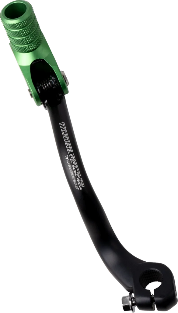 Moose Offroad Shifter Lever - Green - 20 mm Offset 81-0344-10-30 - Back View